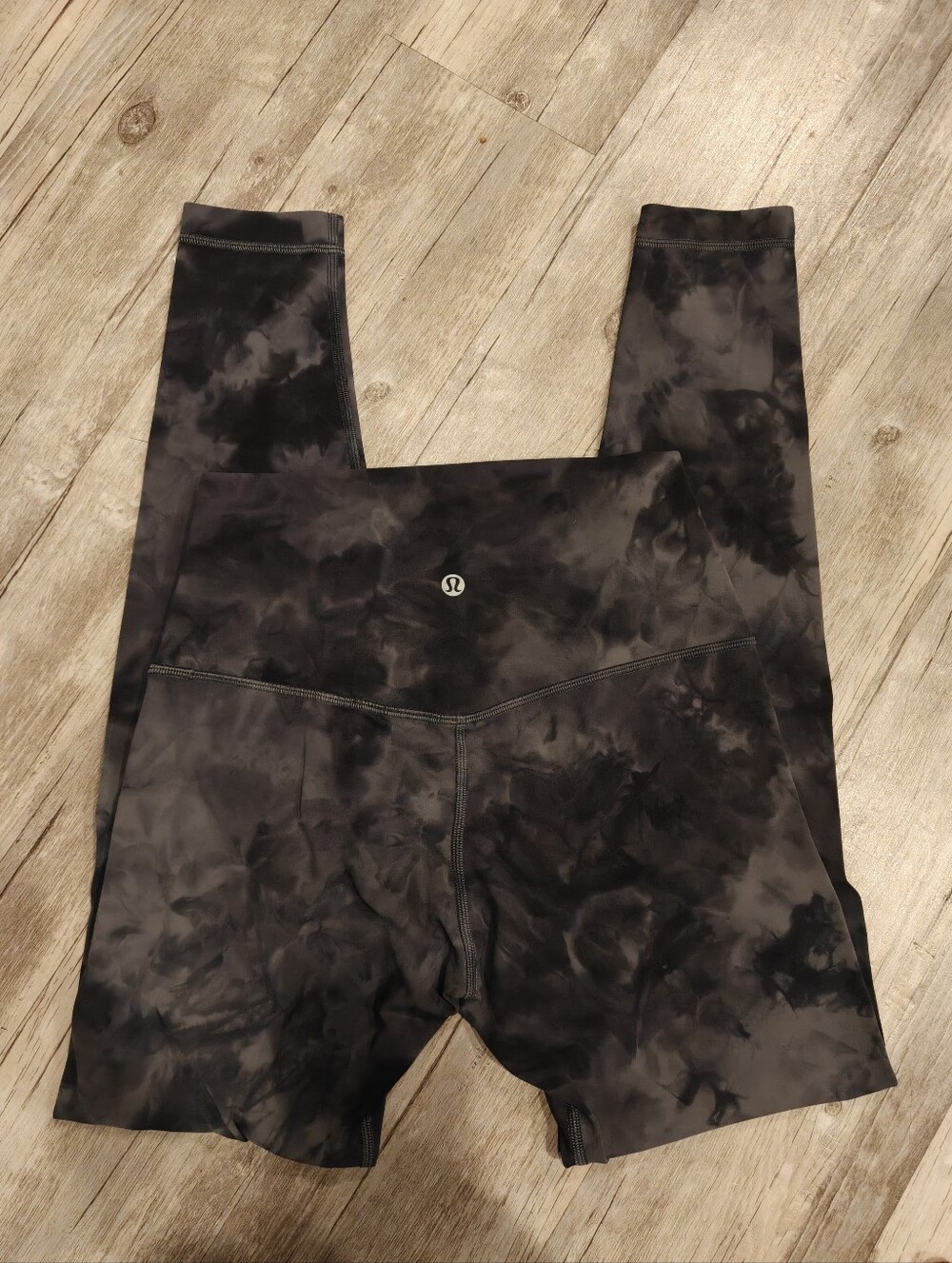 Lululemon Align HR Pant 28" Diamond Dye Pitch Graphite Grey Size 6 EUC